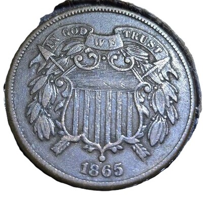 1865 2c XF