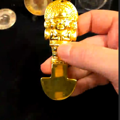 Whatnot Giveaway: Gold Plated Peru Pendant