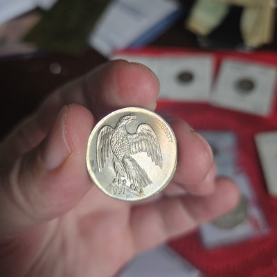 Contemporary Hobo Nickel - RC - Eagle Obv