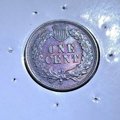 1903 Indian Head Cent - Superb Toning