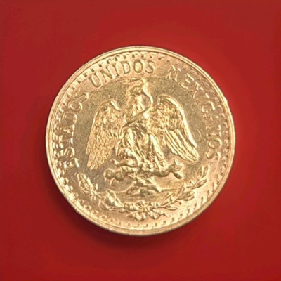 1945 Dos Pesos - 2 Pesos Uncirculated .900